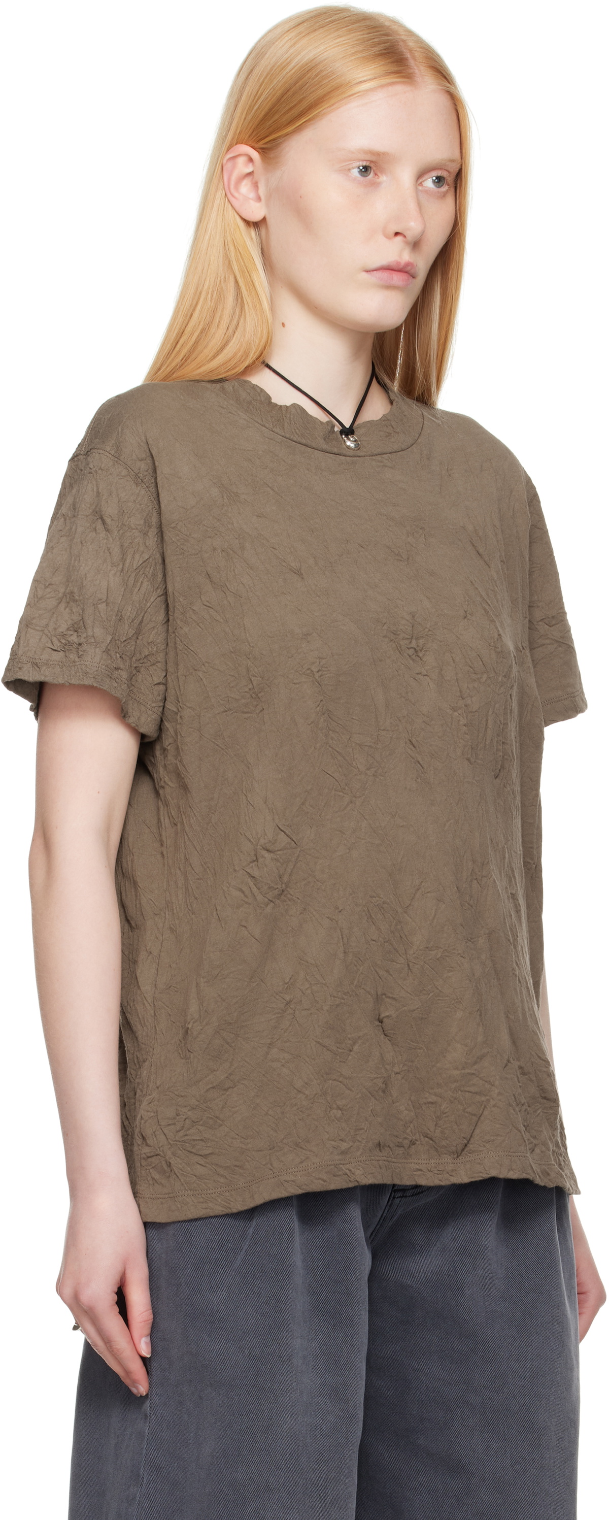 OUR LEGACY Khaki Bliss T-shirt Our Legacy