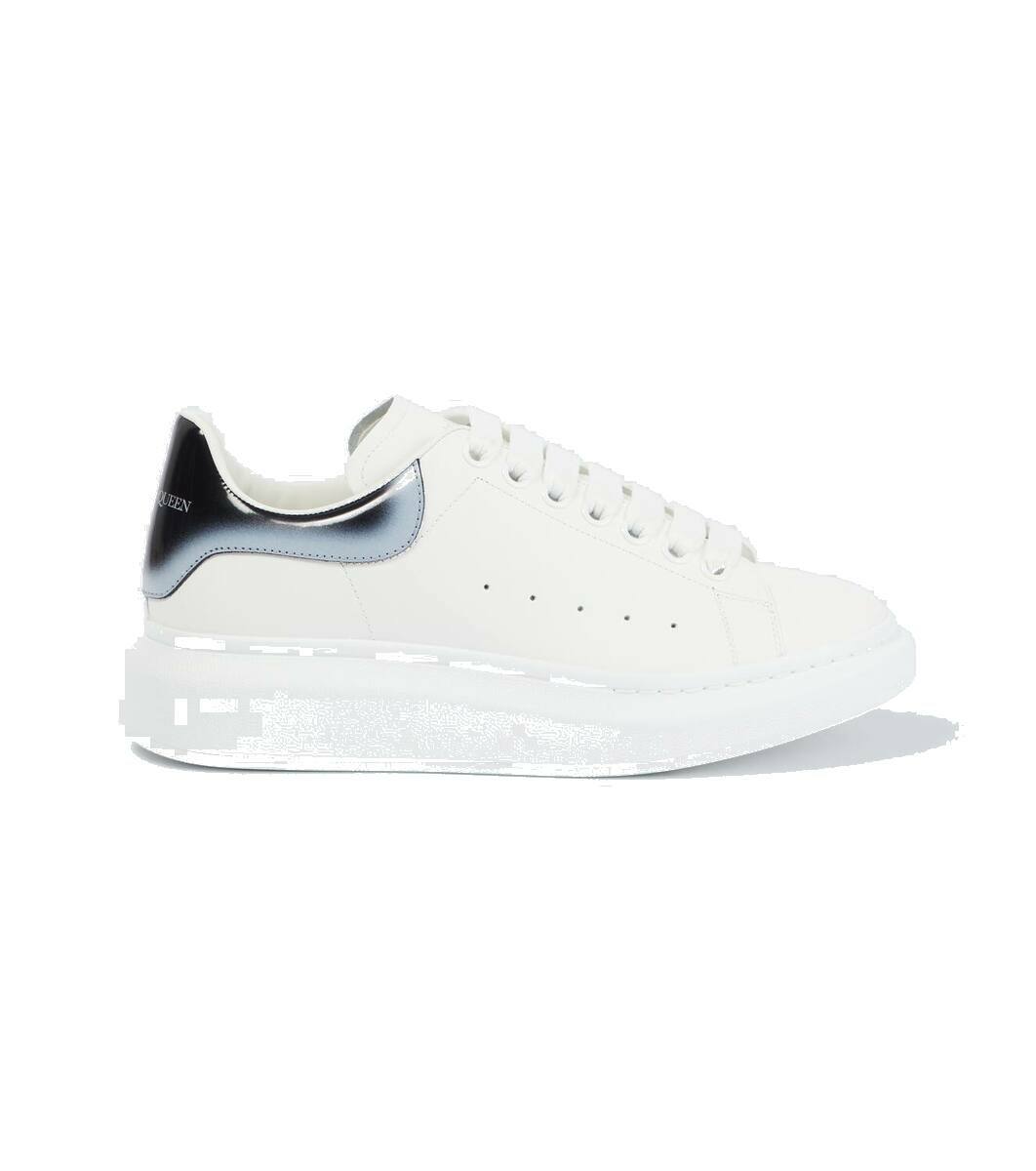 Photo: Alexander McQueen Oversized leather sneakers