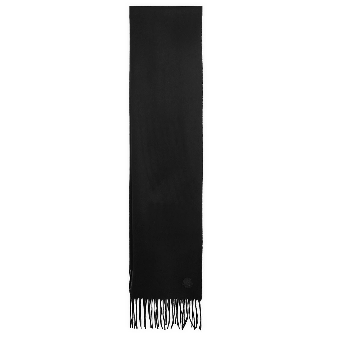MONCLER - Logo Wool Scarf Moncler