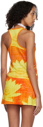 Gimaguas SSENSE Exclusive Orange Colombo Tank Top