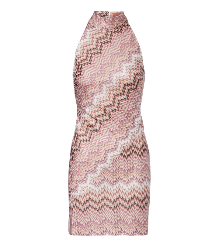 Photo: Missoni Zig Zag lamé minidress