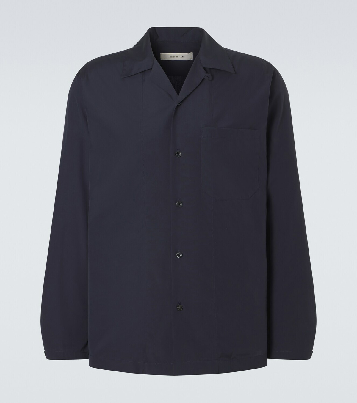 Umit Benan Havana cotton and silk shirt