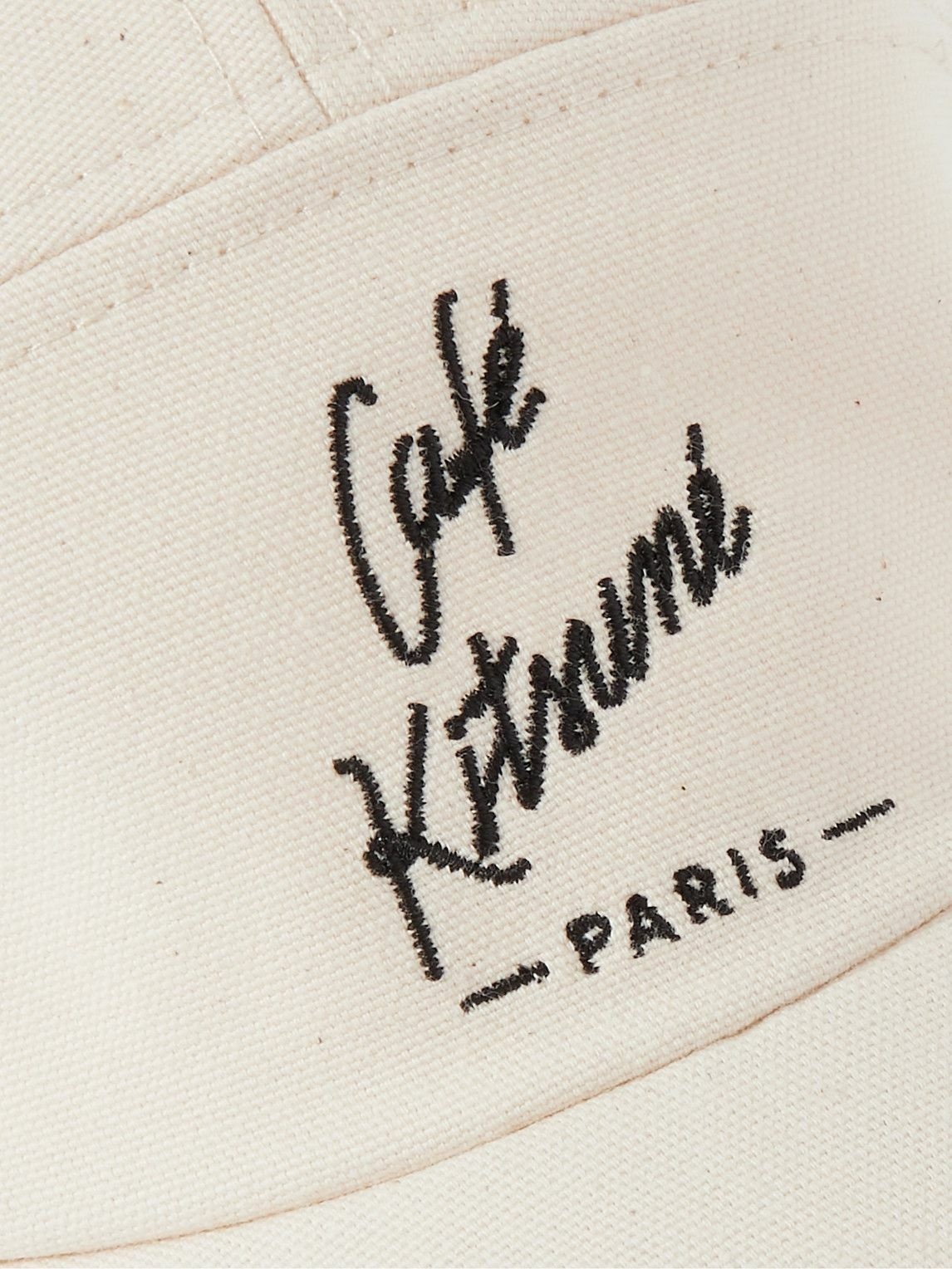 Café Kitsuné - Logo-Embroidered Cotton-Twill Baseball Cap Café Kitsuné