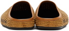 Marni Brown Raffia Fussbett Clogs