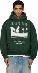 Rhude Green 'Thousand Palms' Hoodie
