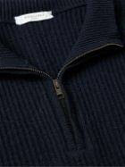 Boglioli - Ribbed Wool and Cashmere-Blend Sweater - Blue