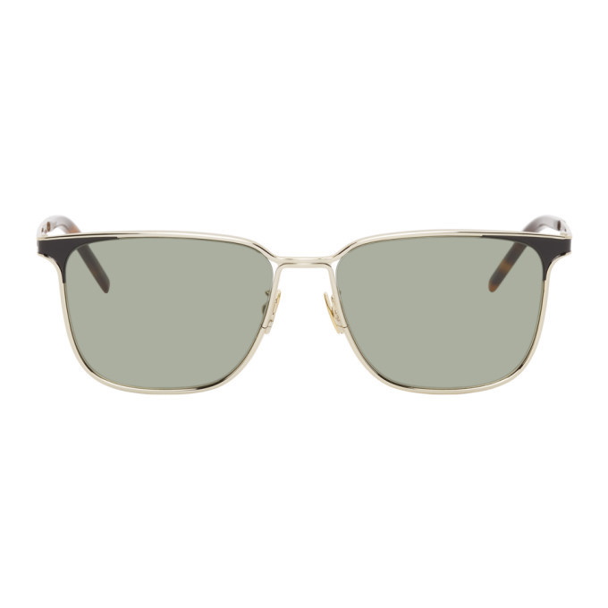 Photo: Saint Laurent Gold SL 428 Sunglasses