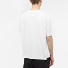 MM6 Maison Margiela Men's Destroyed Logo T-Shirt in White