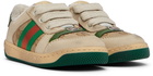 Gucci Baby Beige Screener Sneakers