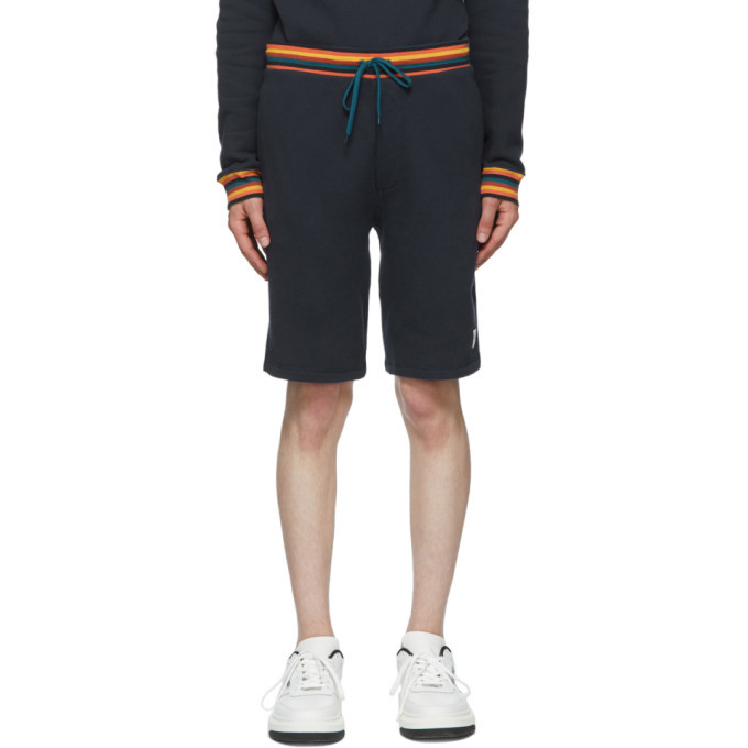 Photo: Paul Smith Navy Jersey Shorts