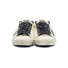 Golden Goose SSENSE Exclusive White Super SSTAR Sneakers