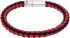 Le Gramme Red & Navy 'Le 7g' Nato Bracelet
