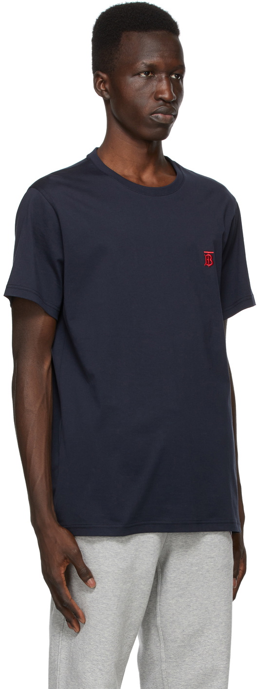 Burberry t shirt clearance navy