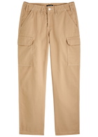 True Religion Straight-leg Twill Cargo Trousers Beige