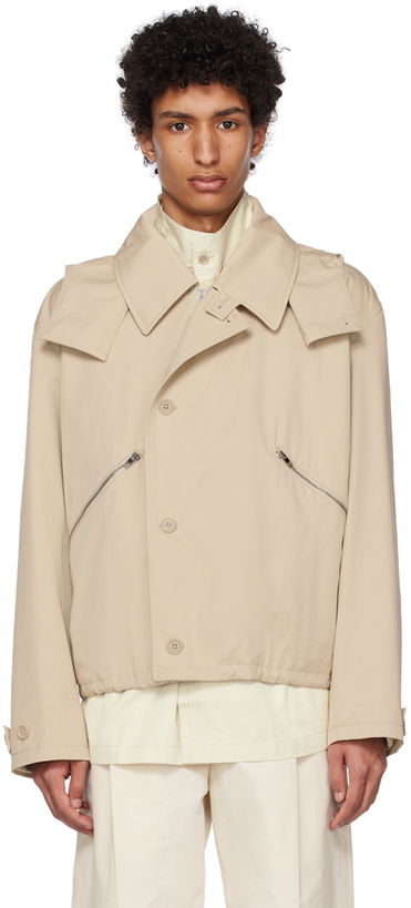 Photo: LEMAIRE Beige Boxy Jacket