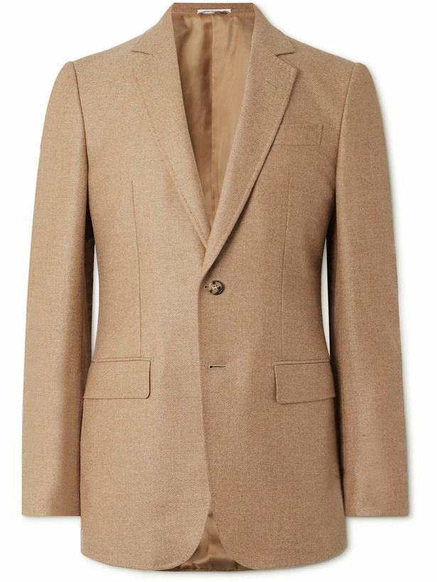 Photo: Gabriela Hearst - Irving Slim-Fit Wool and Cashmere-Blend Twill Blazer - Neutrals