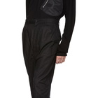 Comme des Garcons Homme Black Moleskin Trousers