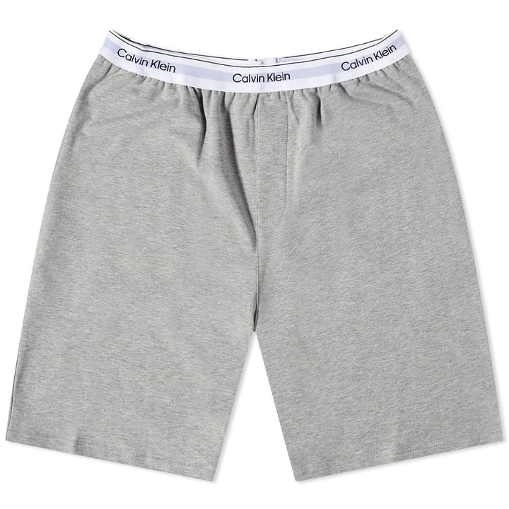 Photo: Calvin Klein Men's CK Underwear Sleep Short in Grey Heather