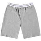 Calvin Klein Men's CK Underwear Sleep Short in Grey Heather
