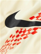 Nike Running - Eliud Kipchoge Logo-Print Textured Dri-FIT Running Jacket - Neutrals