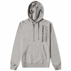 Maharishi Men's MILTYPE Embroidery Hoody in GreyMarl