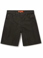 Small Talk - Straight-Leg Cotton-Canvas Shorts - Brown