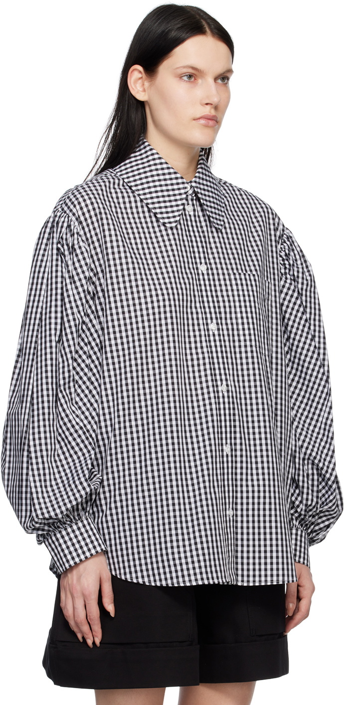 Roxa Puff Sleeve Shirt White
