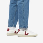 Veja Men's Urca Sneakers in White/Marsala