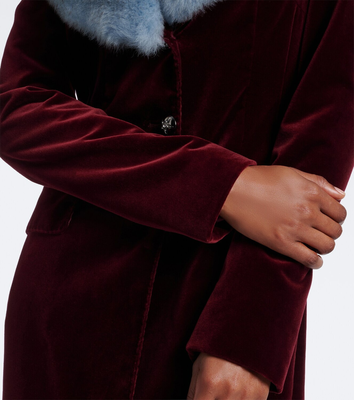 Dolce&Gabbana Cotton velvet coat
