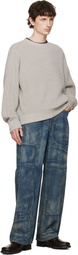 Won Hundred Gray Bently Knit Sweater