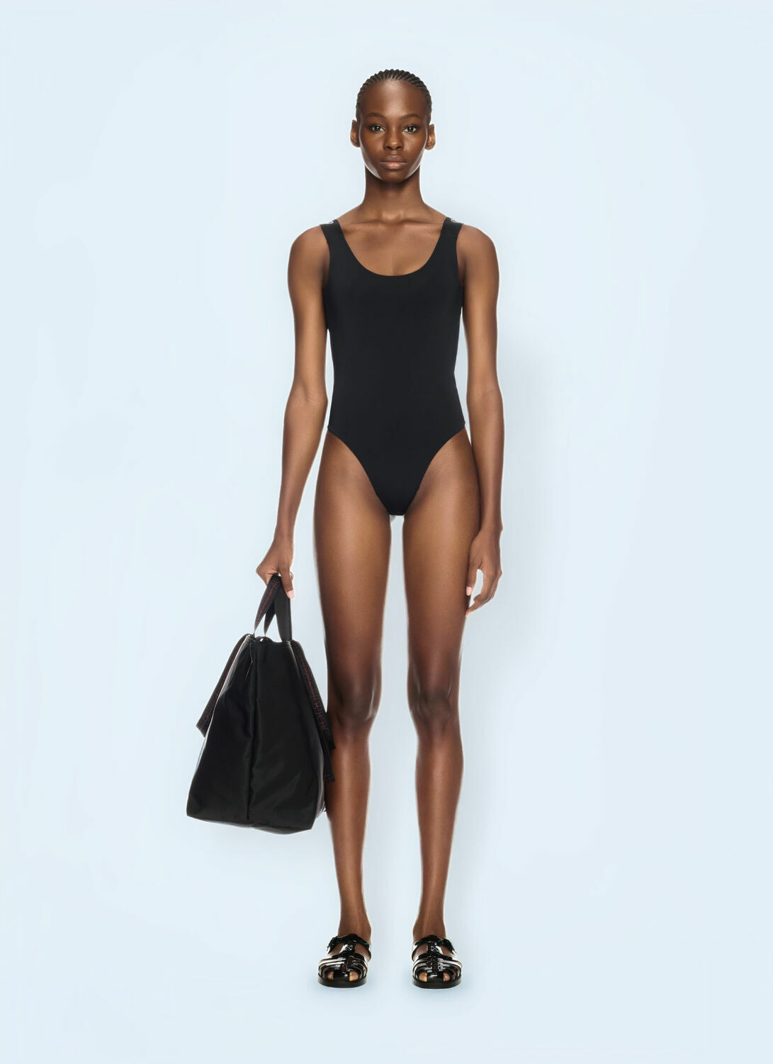 OFF WHITE Logo Band Swimsuit