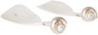 Gohar Off-White Mother of Pearl Salad Servers