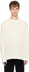The Row Off-White Hank Sweater