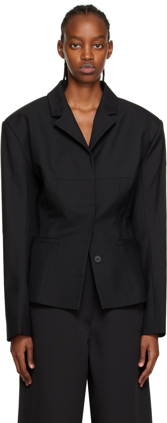 Photo: Olēnich Black Wide Blazer