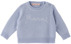 Marni Baby Blue Logo Sweater