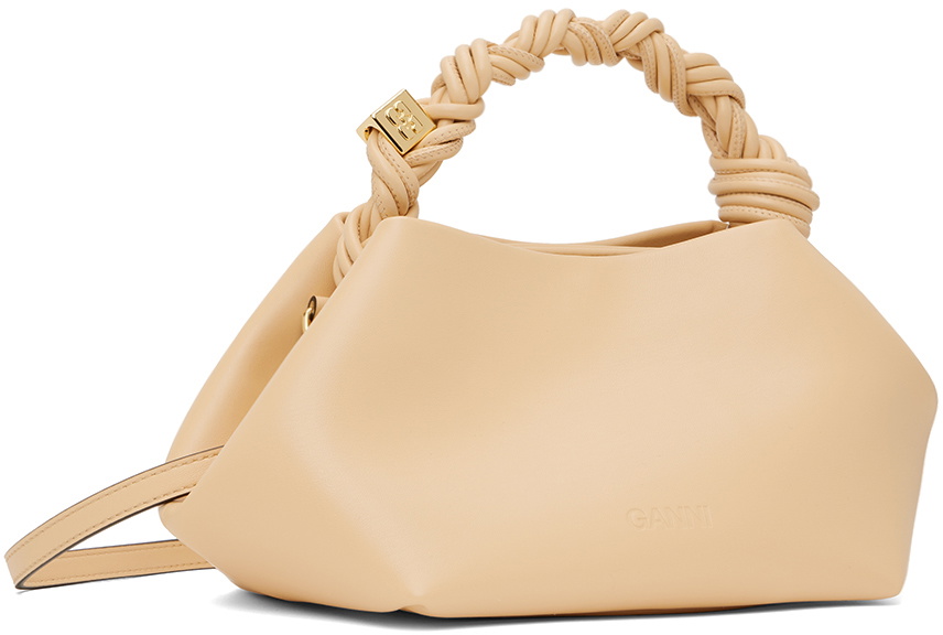 GANNI Beige Small Bou Bag GANNI
