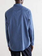 Brioni - Cotton-Poplin Shirt - Blue