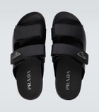 Prada Vit Sport leather sandals