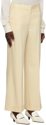 TOTEME Beige Tailored Trousers