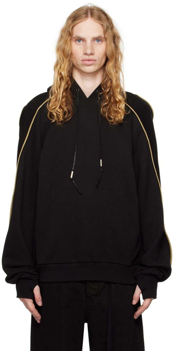 CARNET-ARCHIVE Black Crustacean Hoodie