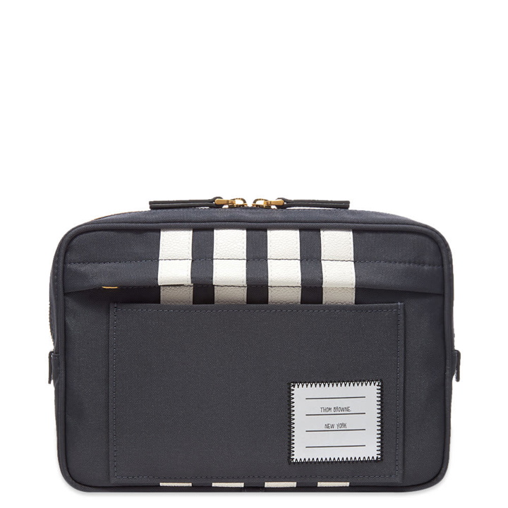 Photo: Thom Browne Engineered Stripe Cross-Body Bag