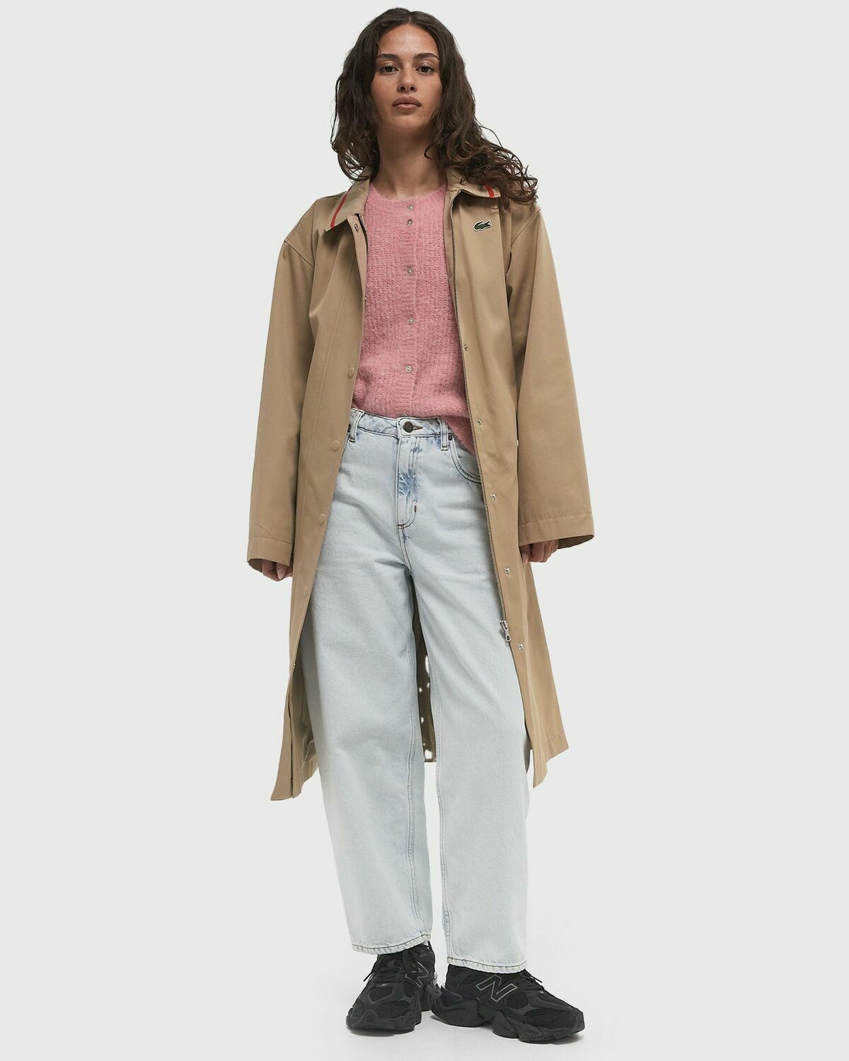 Lacoste BLOUSON Brown Womens Coat