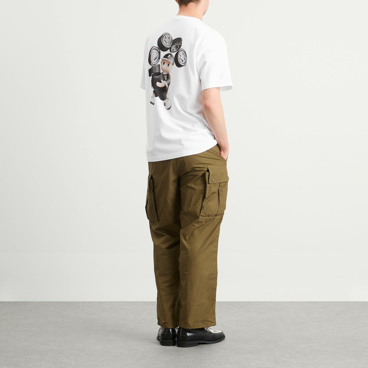 Pawa Speed Sports Men's Pawa Autos T-Shirt in White
