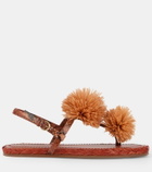 Ulla Johnson Ingrid leather-trimmed espadrilles