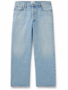AGOLDE - Low Slung Baggy Wide-Leg Distressed Jeans - Blue