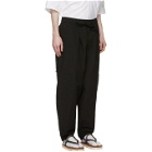 House of the Very Islands Black Linen Wirr Lounge Pants