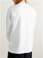 Comme des Garçons HOMME - Logo-Print Cotton-Jersey T-Shirt - White