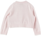 Burberry Baby Pink Button Cardigan