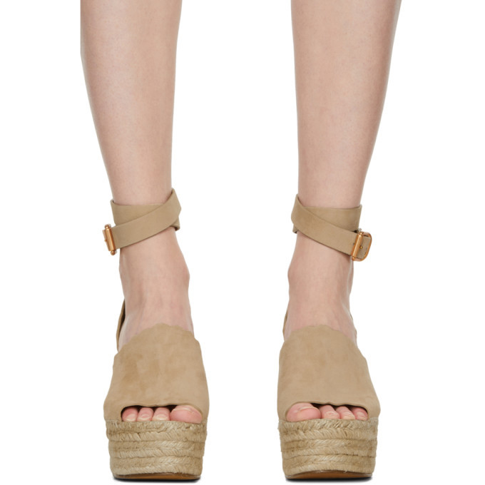 Chloe lauren espadrille wedge sandal best sale