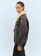 Miu Miu Padded Leather Jacket